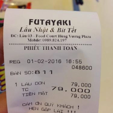 Tổng hợp- Quán Ăn Futayaki - Lẩu Nhật Và Bít Tết - Hùng Vương