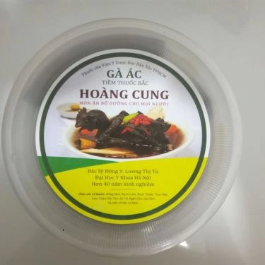 Món ăn- Quán Ăn Hoàng Cung - Gà Ác Tiềm Thuốc Bắc