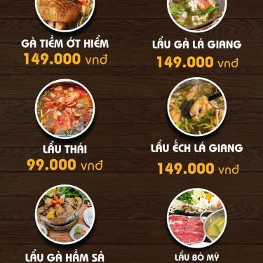 Thực đơn- Quán Ăn Gà Bay - Gà Nướng & BBQ