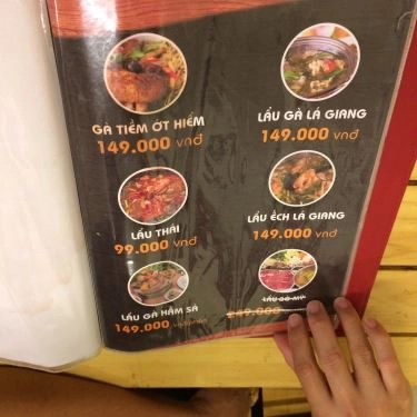 Thực đơn- Quán Ăn Gà Bay - Gà Nướng & BBQ
