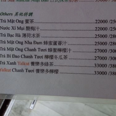 Thực đơn- Quán Ăn Gà Chiên Giòn TFC