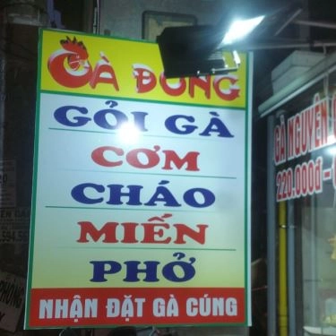 Thực đơn- Quán Ăn Gà Đồng