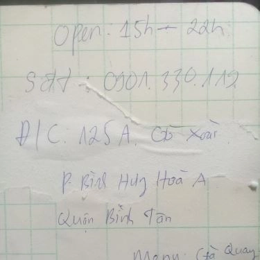 Tổng hợp- Quán Ăn Gà Quay Ngọc Ẩn