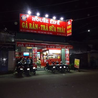 Không gian- Quán Ăn Gà Rán HouseLife - Đặng Thúc Vịnh