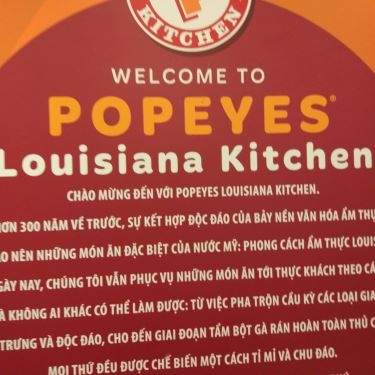 Tổng hợp- Nhà Hàng Gà Rán Popeyes - Nguyễn Văn Luông