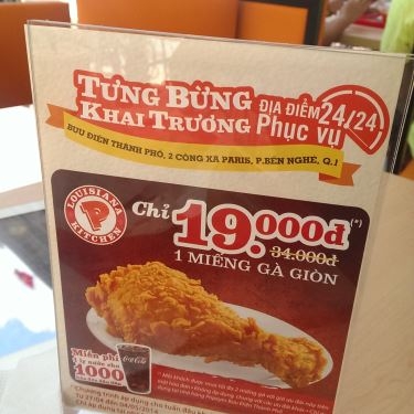 Tổng hợp- Nhà Hàng Gà Rán Popeyes - Bưu Điện Thành Phố