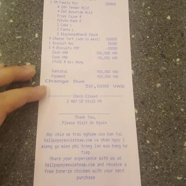 Tổng hợp- Quán Ăn Gà Rán Popeyes - Sân Bay Tân Sơn Nhất