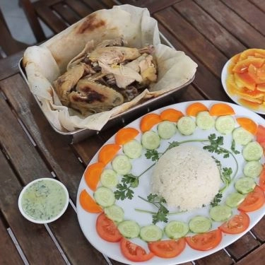 Món ăn- Quán Ăn Gà Ta Hấp Muối Singapore
