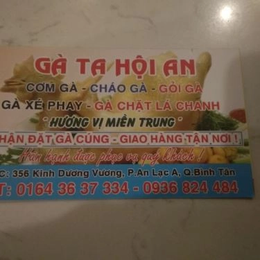 Tổng hợp- Quán Ăn Gà Ta Hội An - Kinh Dương Vương