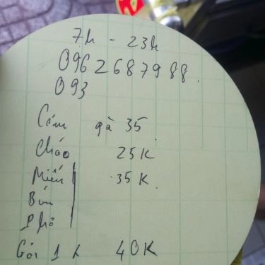 Tổng hợp- Quán Ăn Gà Ta Sơn Ca - Cháo Gà & Phở Gà