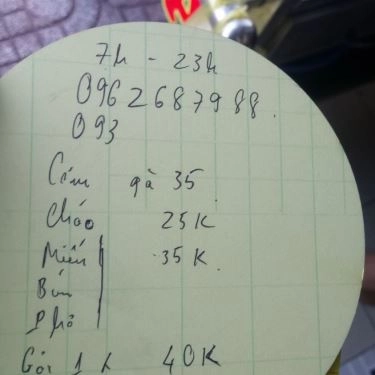 Tổng hợp- Quán Ăn Gà Ta Sơn Ca - Cháo Gà & Phở Gà