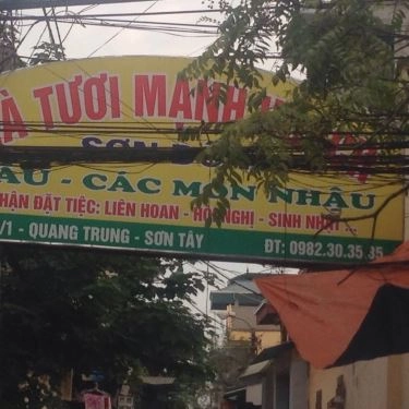 Tổng hợp- Quán Ăn Gà Tươi Mạnh Hoạch - Quang Trung