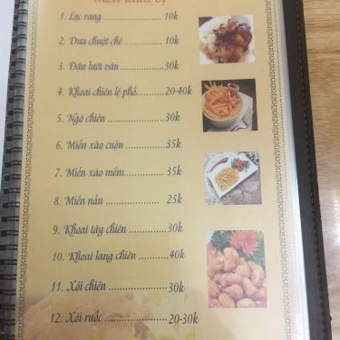 Thực đơn- Quán Ăn Gà Tươi Mạnh Hoạch - 80 Hoàng Văn Thái