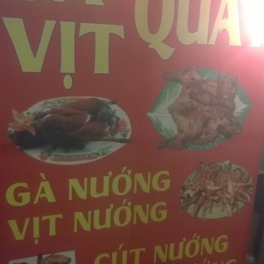 Thực đơn- Quán Ăn Gà Vịt Đồng Quán