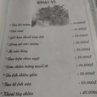 Tổng hợp- Quán Ăn Gà Vườn Kim Bồng