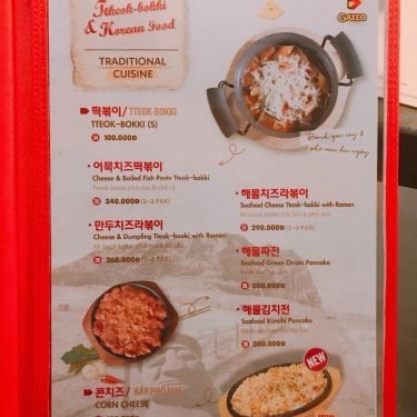 Thực đơn- Quán Ăn GAXEO Chicken - Beer & BBQ - Phan Xích Long