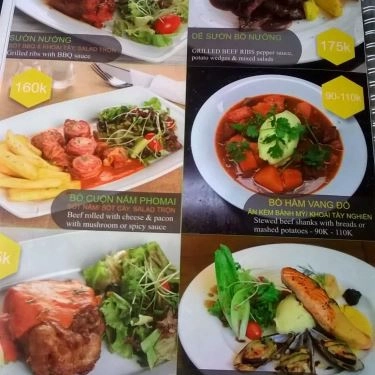 Thực đơn- Quán Ăn Gia Đình BB - Home Cook - Trung Hòa
