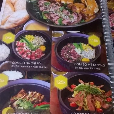 Thực đơn- Quán Ăn Gia Đình BB - Home Cook - Trung Hòa