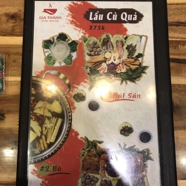 Thực đơn- Quán Ăn Gia Thành - Hủ Tiếu & Bánh Canh