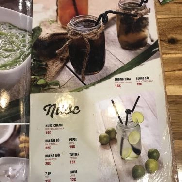 Thực đơn- Quán Ăn Gia Thành - Hủ Tiếu & Bánh Canh