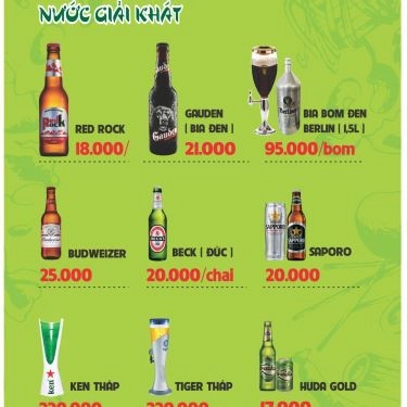 Thực đơn- Nhà Hàng Giáng Hương Restaurant - Món Việt