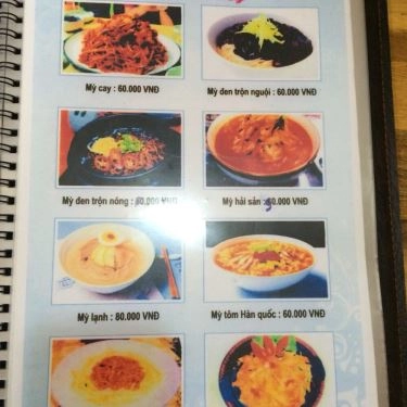 Thực đơn- Quán Ăn Gimbap Hàn Quốc - Tây Sơn