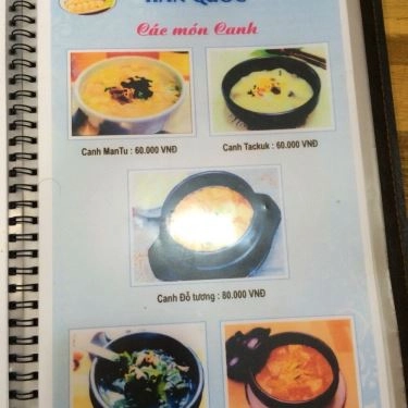 Thực đơn- Quán Ăn Gimbap Hàn Quốc - Tây Sơn