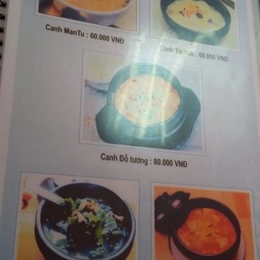 Thực đơn- Quán Ăn Gimbap Hàn Quốc - Tây Sơn