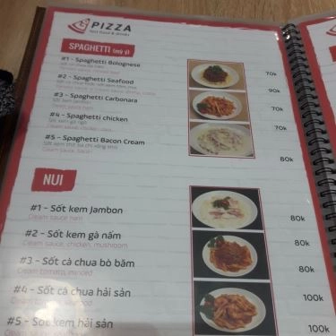 Thực đơn- Nhà Hàng Go Pizza