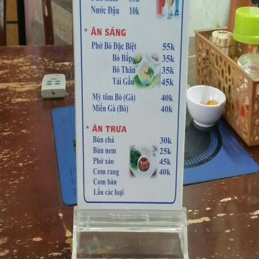Thực đơn- Quán Ăn Góc Phố - Lẩu Bình Dân