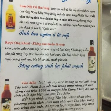 Thực đơn- Quán Ăn Gỏi Cá Bà Mỳ
