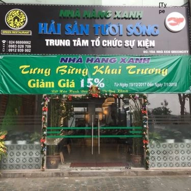 Tổng hợp- Nhà Hàng Green Restaurant - Hải Sản Tươi Sống