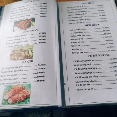Thực đơn- Quán Ăn Grill 776 - Nướng & Lẩu