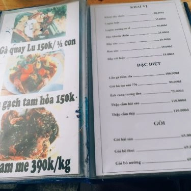 Thực đơn- Quán Ăn Grill 776 - Nướng & Lẩu