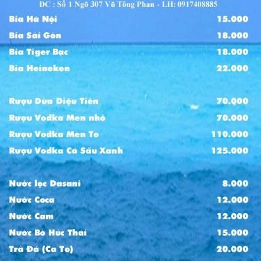 Tổng hợp- Quán Ăn Hà Béo - Hải Sản Quê Nướng Gia Truyền