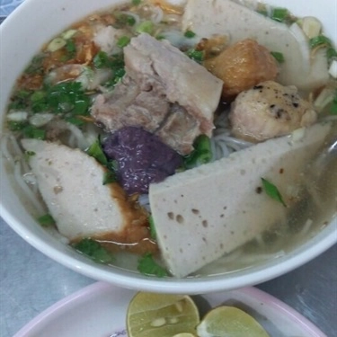 Món ăn- Quán Ăn Quán Hà - Bún Mọc Sườn