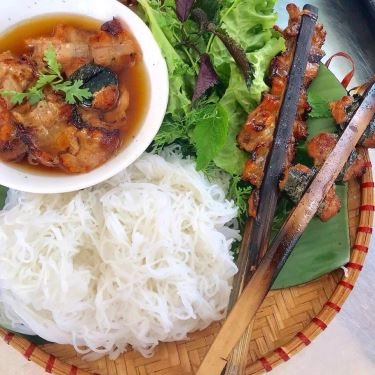Món ăn- Quán Ăn Hai Anh Béo - Bún Chả Que Tre