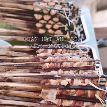 Tổng hợp- Quán Ăn Hai Anh Béo - Bún Chả Que Tre