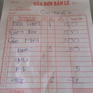 Thực đơn- Quán Ăn Hai He - Cháo Môn Lươn & Ếch