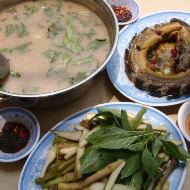 Món ăn- Quán Ăn Hai He - Cháo Môn Lươn & Ếch