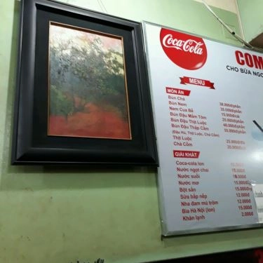 Thực đơn- Quán Ăn Hai Khánh - Bún Chả Hà Nội