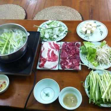 Món ăn- Quán Ăn Hải Mã - Lẩu Bò Nhúng Dấm