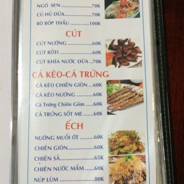 Thực đơn- Quán Ăn Hai Nù 3 - Hải Sản Tươi Sống