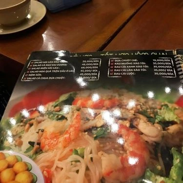 Thực đơn- Quán Ăn Hải Sản 3 Yêu Tinh - Lò Đúc