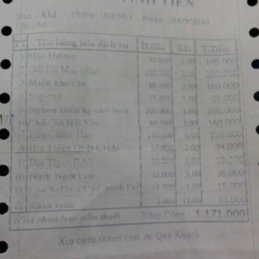 Tổng hợp- Quán Ăn Hải Sản Biển Đông 1 - Phan Đăng Lưu