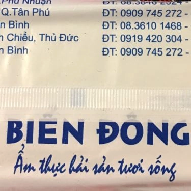 Tổng hợp- Quán Ăn Hải Sản Biển Đông - 802 Âu Cơ