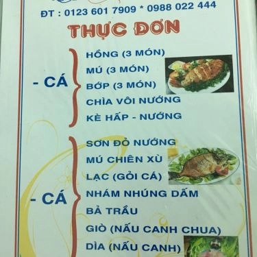 Thực đơn- Quán Ăn Hải Sản Châu Sơn - Nại Tú 2