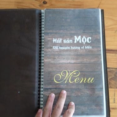 Thực đơn- Nhà Hàng Hải Sản Mộc - Văn Quán