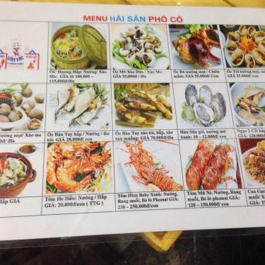 Thực đơn- Quán Ăn Hải Sản Phố Cổ