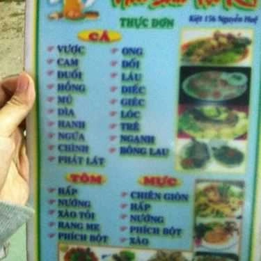 Thực đơn- Quán Ăn Hải Sản Tẹo K4